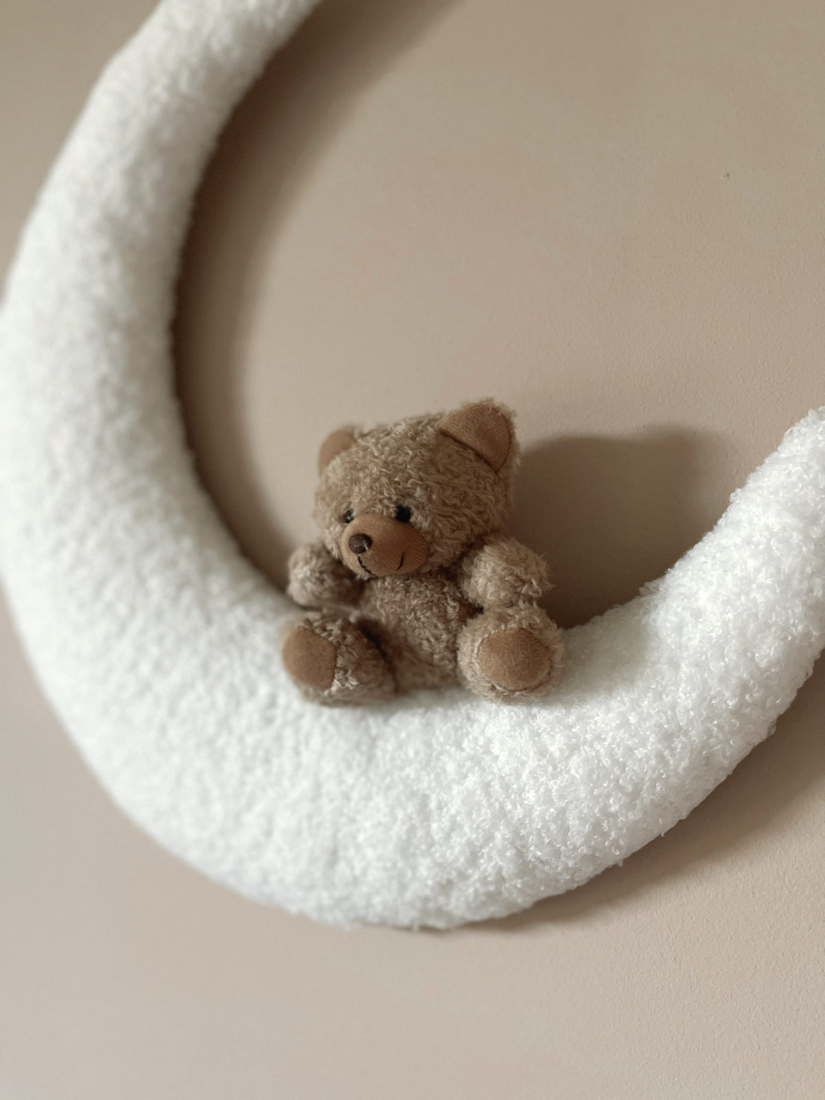 Set of 3 -Moon with Teddy and Small Cloud